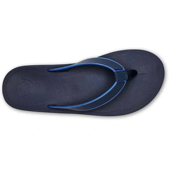 OluKai Men's Deep Blue Sandals - Picture 2 of 10